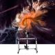 4K Art Mural Wall UV Inkjet Printer CMYK EPSON 9600dpi 3D Vertical Wall Printing Machine