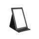 Pu / Leather Jewelry Store Mirror Handmade Foldable Anti Dust For Cosmetic