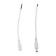 22AWG DC Led Strip Connector 5.5x2.1mm LED Strip Light Accessories White Cable