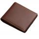 2.5cm Thick Leather Business Card Holder Wallet , 12.2x9.5cm TPCH Custom Handmade Leather Wallets