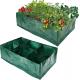 Garden Planter, Fabric Grow Beds Divided Grids, Planting Bags with Drainage Holes, PE Planter Pots for Tomatoes