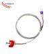 Surface Temperature Measurement K Type Thermocouple Wire With Magnet Block