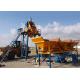 Ready Mixed Portable Concrete Mixer Batching Plants 1500 - 3800mm Discharging Height