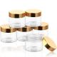 Transparent Amber Empty Cosmetic Containers Eco Friendly Cosmetic Packaging