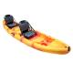LLDPE Sit On Top Plastic Kayak 600 Lb Capacity Double Seat 2 Person Tandem