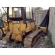 PAT Blade Used CAT Bulldozer D3C , Used Small Dozer A/C Cabin 6  Cylinders