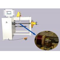 Automatic 550mm Height Coil Winding Machine With Servo Motor Driven Wire Guide