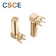 Crimp Jack SMA Female Connector Frequency Range 0-6Ghz Size 25 * 13mm For Antennas