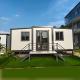 Customized 40 Foot Expandable Container Homes Modular Foldable 4 Bedroom Prefabricated Small With Bath