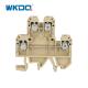 JDK 4Q/35 Electrical Wire Terminal Blocks 4 Mm² Cross Section Light Weight