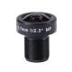 1/2.3 2.7mm 12Megapixel M12x0.5 Mount Low-Distortion Wide-Angle IR Board Lens, Drone Lens