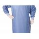 Disposable Reinforced Surgical Gown color Blue material Non-Woven Size Customization