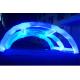 Decorative Inflatable Advertising Products , LED Light Inflatable Rainbow Arch