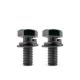 A2 A4 Fasteners  Phillips Drive Hex Head Machine Screws With Washer