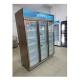 Modern Sliding Glass Door Beverage Cooler showcase Sliding Door Commercial Refrigerator