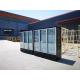 Air Cooling Upright Glass Door Freezer 360L -1260L Display Volume With Auto Defrost System