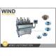 White Electrical AC Motor Winding Machine Four Station Small Rotor Winder