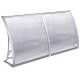 Anti - Aging Polycarbonate Garden Canopy Easy Installation Passage Aisle Use