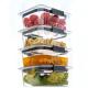 BPA Free Food Storage Containers With Lids, Airtight, For Lunch, Meal Prep, And Leftovers