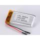 500-1000 Cycles LP502035 3.7V 300MAH Polymer Li-ion Rechargeable Cell for Optimal Performance -20 To 60 Degrees Celsius