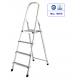 Anti Slip Aluminum Platform Step Ladder 4 Steps With Handle Easy To Store