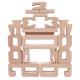 Eco-friendly Wooden 3D Building Blocks Creative Art Gift Home Ornament Decoration Solid Wood Kids Toys DIY wooden toy