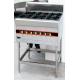 Floor Type 40KW Commercial Gas Cooking Stove 4-8 Burner 900x800x950mm