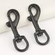 Bag Dog Collar Leash Clasp Snap Hook 1/2 Inch Glossy Black Metal Hooks 13mm for Handbags