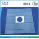 Best Quality Nonwoven Sterile Surgical Fenestrated Drape with hole ,Incise drape ,Aperture Drape