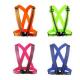 Comfortable Safety Vest Belt High Visibility Adjustable Safety Belt For Outdoor Sport