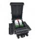 FRPP IP68 Optical Fiber Distribution Box 16 Fibers 4 Inlet 16 Outlet