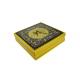 Luxurious Black Gold Stamping Recycled Paper Box For Clothes / Cosmetics