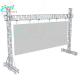 Customized Aluminium Goal Post Truss System For Hanging LED Cabinets And Lightings