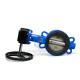 Manual Electric Motorized Valve 2 Inch - 8 Inch Ductile Iron Wafer Butterfly Valve