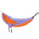 All Weather Collapsible Purple Two Person Camping Hammock 198 X 266 Cm Orange Blue