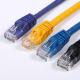 RJ45 1m Cat5e Patch Cord , LSZH Cat5e Cable For Telecommunication