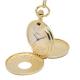 Fashion Waterproof Gold Pocket Watches with Brass / Stainless Steel case