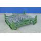 Half Drop Gate Wire Container Storage Cages Four Way Entry Easy To Operate