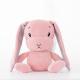 Delicate Touch Realistic Rabbit Plush Doll Customized Size Skin - Friendly