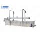 Chain Belt Type Continuous Automatic Fryer Machine Food Grade 30KW Adjustable Temperature