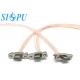 J30J Series 9-Core Micro Rectangular Plug Connector – Screw Crimp Wire Type