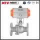 Stainless Steel High Platform Flanged Floating Ball Valve 300LB for Shipping Cost