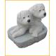 Carving Stone Family Dog Statue