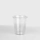 Food Beverage Plastic Drink Cup Clear Round Hot Cold Temperature
