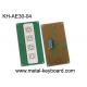 4 Keys Metal Kiosk Keyboard , stainless steel keypad for Service Evaluation Device