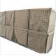 Olive Green Gabion Military Sand Wall Hesco Barrier PVC Coated 300g/M2