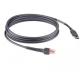 Grey 2M USB To Rj45 Cable , USB Cord For Scanner LS2208 LS4208