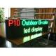 10000 / M2 Bi Color LED Display P10 , RED Green Led Module Outdoor