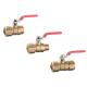 3301 3302 3303 Brass Ball Valve DN15 DN20 DN25 with Aluminum Plastic Pipe Adapters 12 x 16, 16 x 20, 20 x 25, 26 x 32