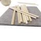 Chopsticks Flatware Type Custom Bamboo Tensoge Disposable Bamboo Chopsticks with Logo 210mm/240mm*4.8mm